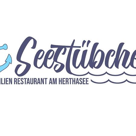 Seestübchen am Herthasee Hörstel Exterior foto