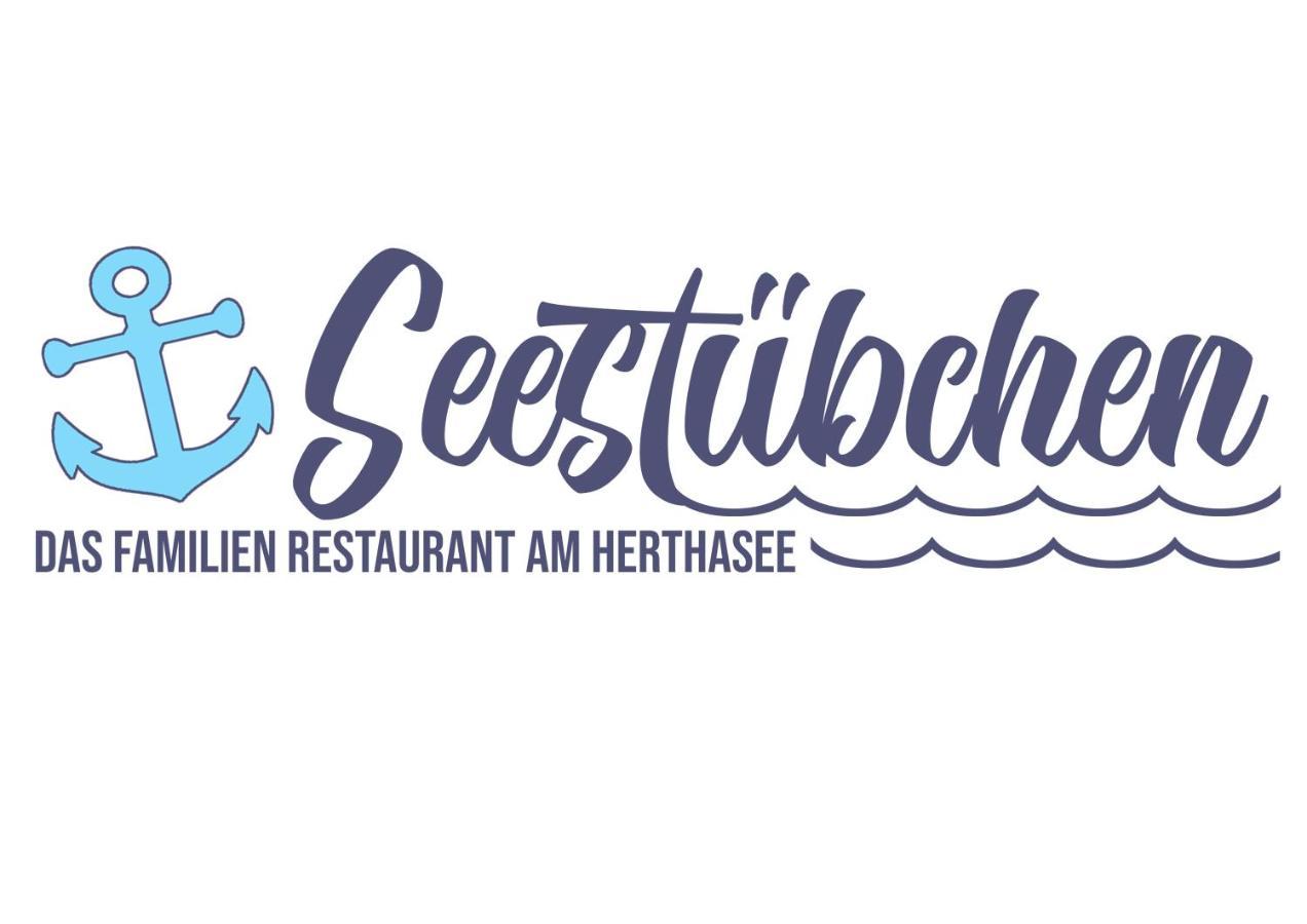 Seestübchen am Herthasee Hörstel Exterior foto